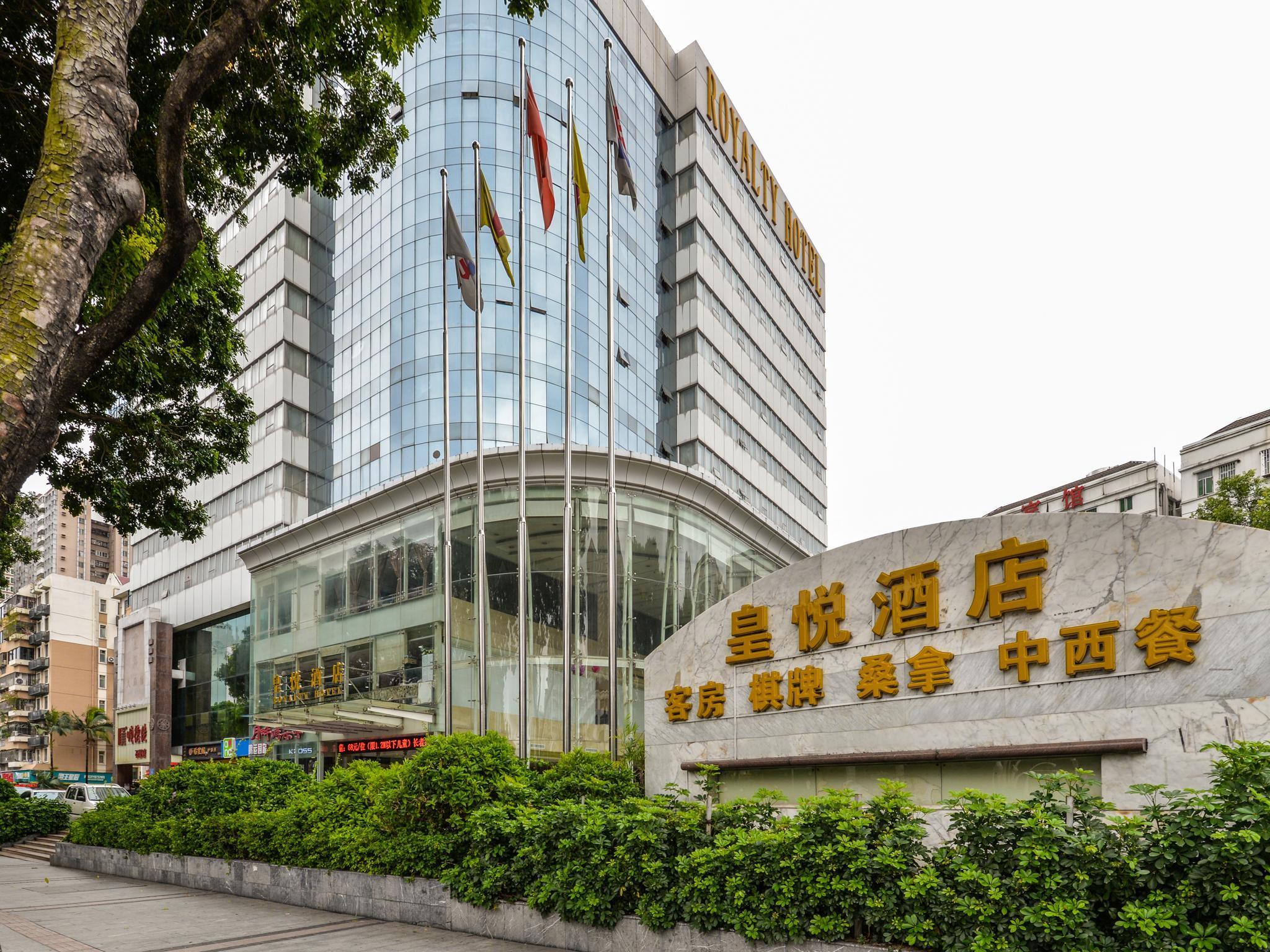 Royalty Hotel Shenzhen Dış mekan fotoğraf